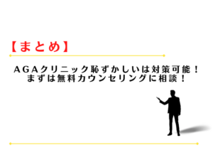 AGAクリニックは恥ずかしい？